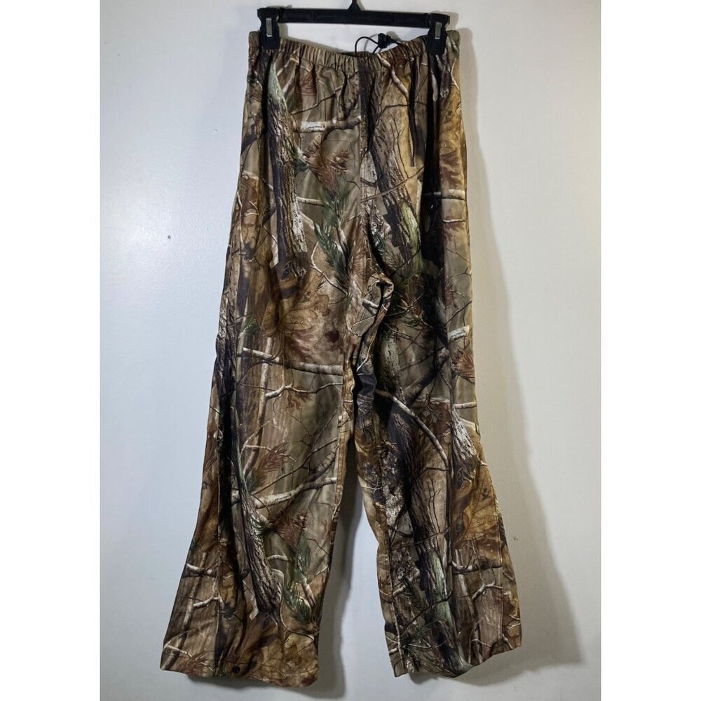 Mens Vintage Mad‎ Dog Gear Camo Mesh Lined Hunting Pants Realtree M